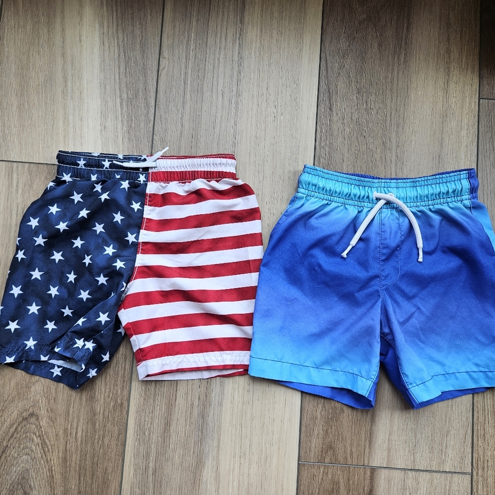 Toddler Swim Trunks Bundle 4T